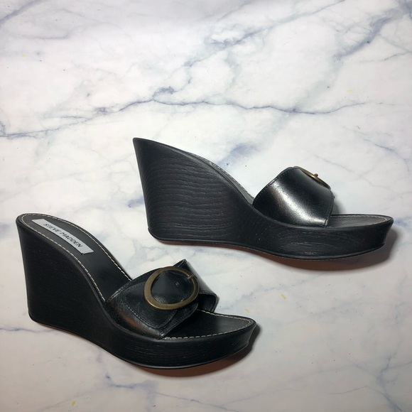 Steve Madden Shoes | Steve Madden Wedge Platform Sandal | Poshmark